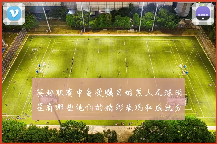 英超联赛中备受瞩目的黑人足球明星有哪些他们的精彩表现和成就分析